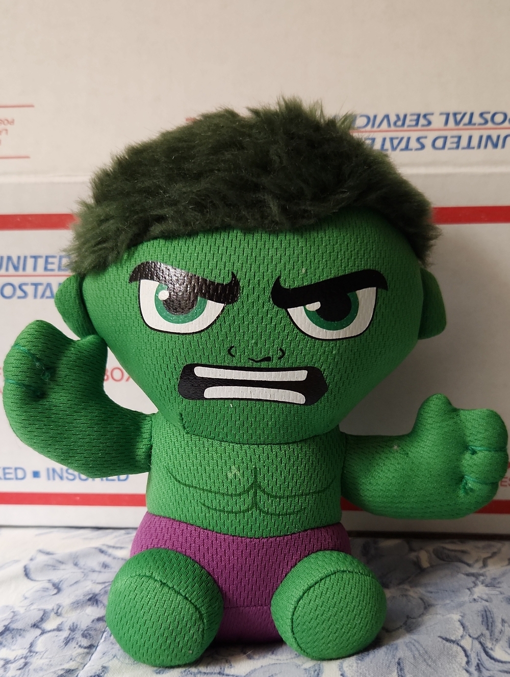 TY HULK Green/Purple. Clean/Unused!!! Preloved item sold as is